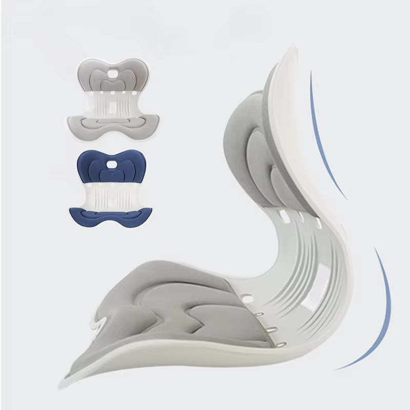 Memory-foam seat cushion for lower back pain and sciatica